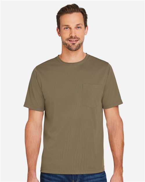 Harriton Unisex Charge Snag and Soil Protect T-Shirt M118