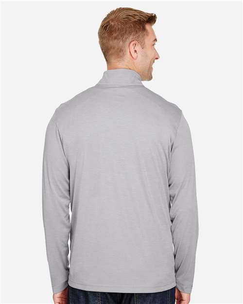 Team 365 Men's Zone Sonic Heather Performance Quarter-Zip Pullover TT31H