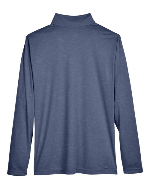 Team 365 Men's Zone Sonic Heather Performance Quarter-Zip Pullover TT31H
