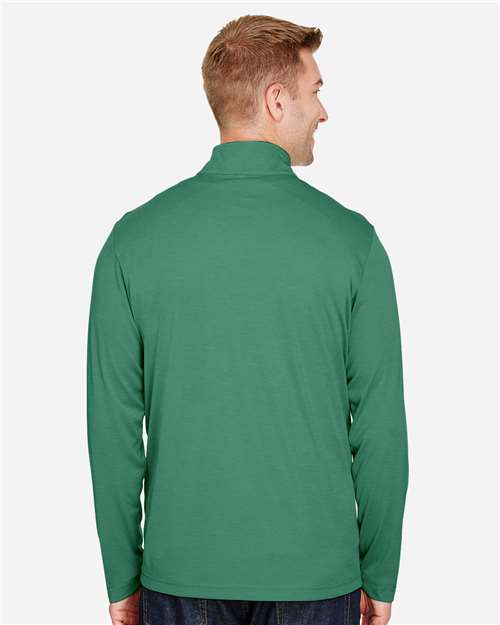 Team 365 Men's Zone Sonic Heather Performance Quarter-Zip Pullover TT31H