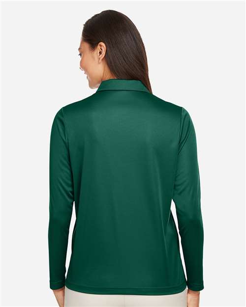Team 365 Women's Zone Performance Long Sleeve Polo TT51LW