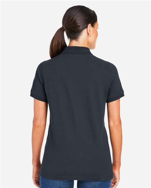 Harriton Women's Valiant Cotton Snag Protect Polo M205W