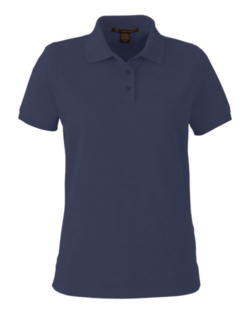 Harriton Women's Valiant Cotton Snag Protect Polo M205W