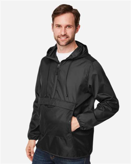 Team 365 Unisex Zone Protect Packable Anorak Jacket TT77