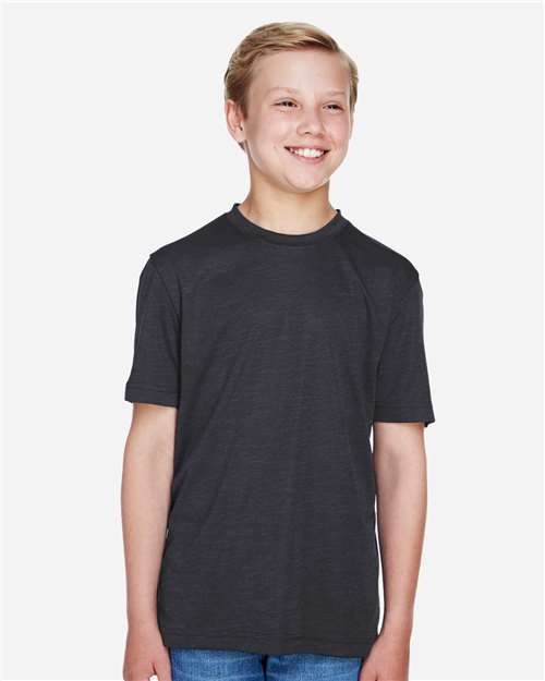 Team 365 Youth Sonic Heather Performance T-Shirt TT11HY