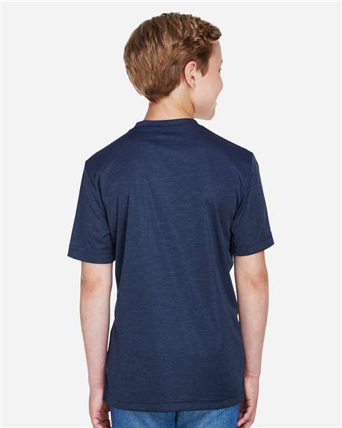 Team 365 Youth Sonic Heather Performance T-Shirt TT11HY