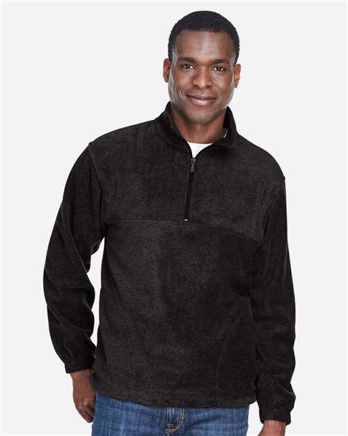 Harriton Men's Fleece Quarter-Zip Pullover M980