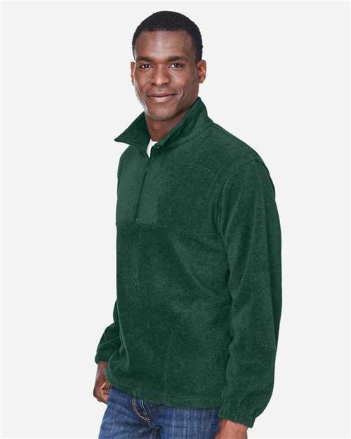 Harriton Men's Fleece Quarter-Zip Pullover M980