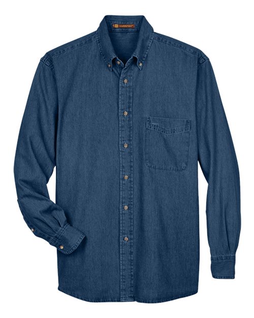 Harriton Men's Denim Shirt M550