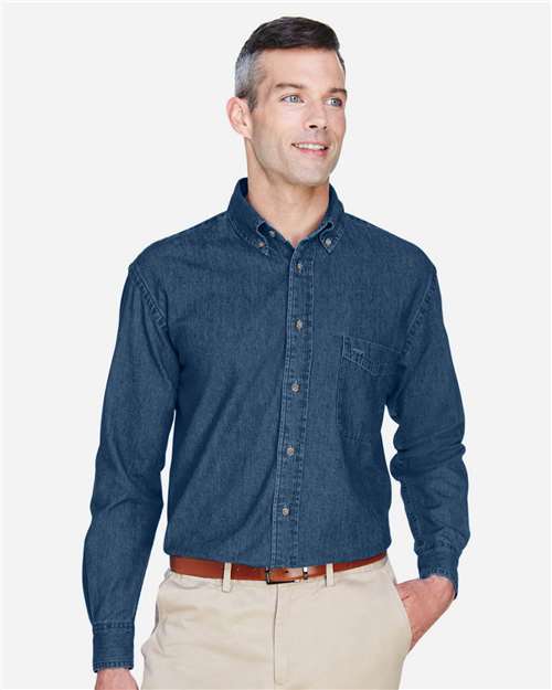 Harriton Men's Denim Shirt M550