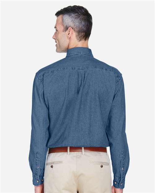 Harriton Men's Denim Shirt M550