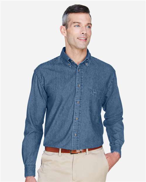 Harriton Men's Denim Shirt M550