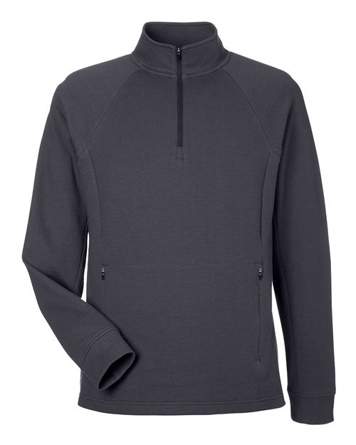 North End Men's Rhythm Waffle Quarter-Zip Pullover NE200