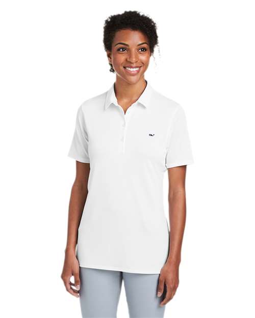 vineyard vines Women's Edgartown Pique Polo G001189