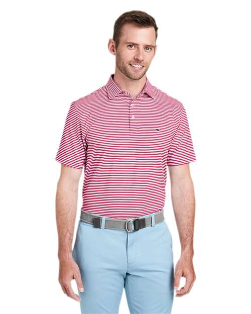 vineyard vines Men's Heathered Winstead Sankaty Polo G011145