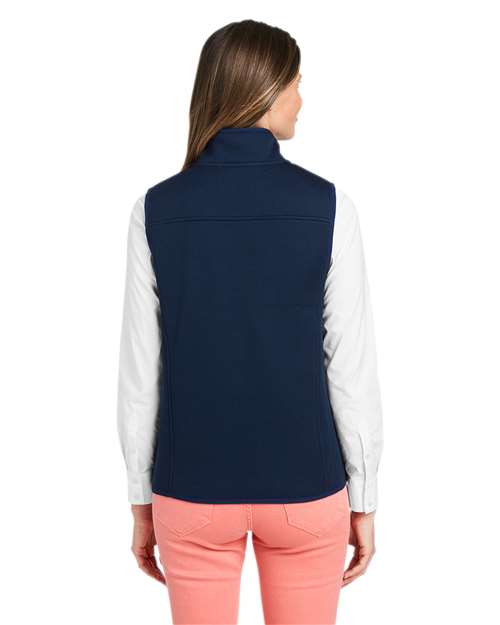 vineyard vines Women's Mountain Sweater Fleece Vest O001411