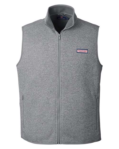 vineyard vines Men's Mountain Sweater Fleece Vest K002713