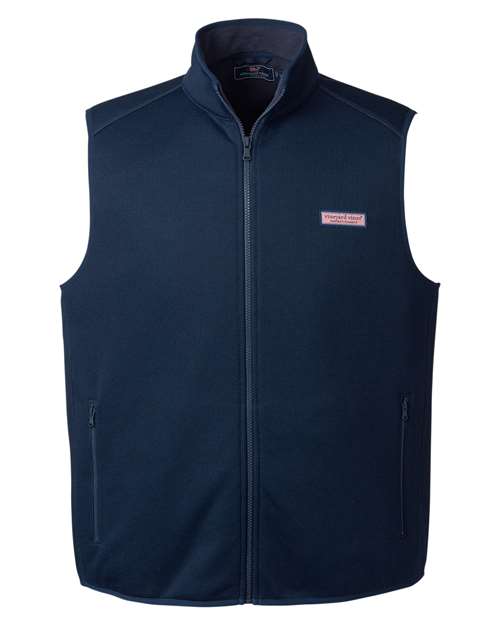 vineyard vines Men's Mountain Sweater Fleece Vest K002713