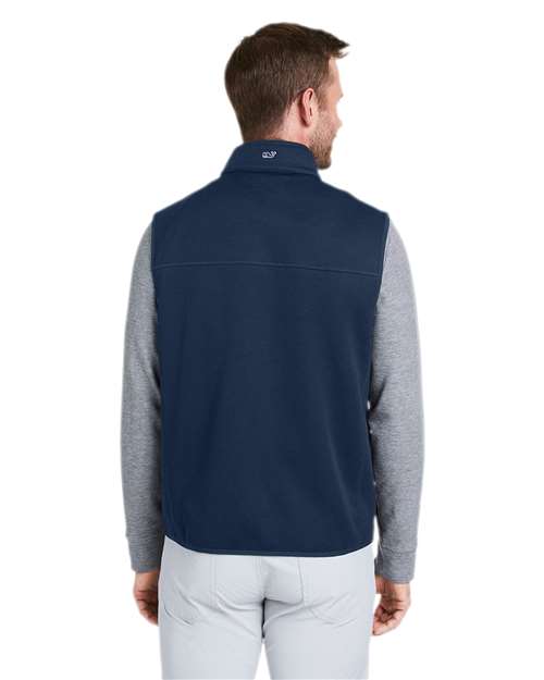 vineyard vines Men's Mountain Sweater Fleece Vest K002713