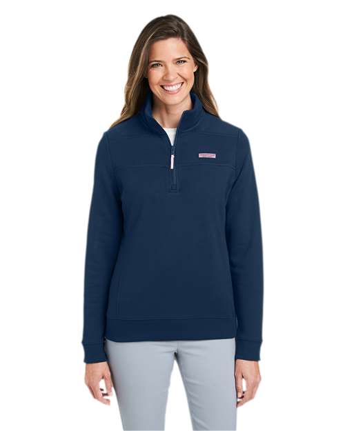 vineyard vines Women’s Collegiate Shep Quarter-Zip Sweatshirt K002795
