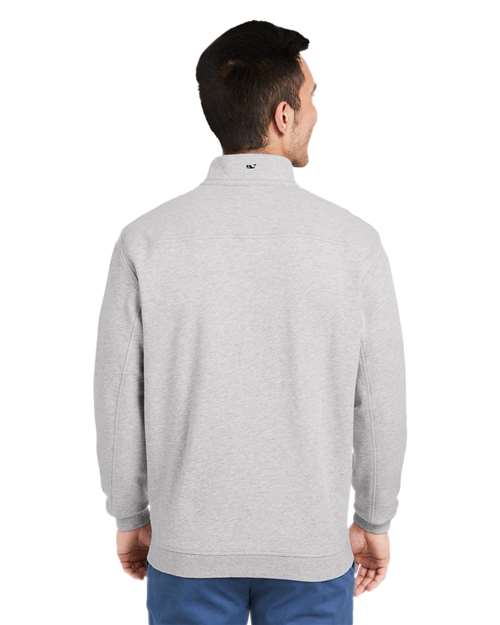 vineyard vines Men's Collegiate Shep Quarter-Zip Sweatshirt K002712
