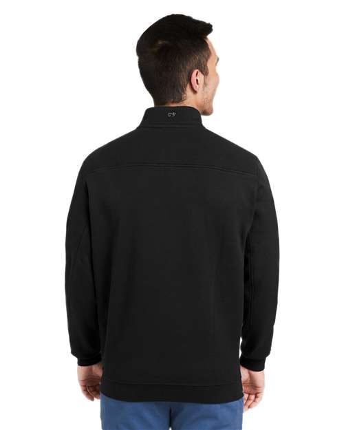vineyard vines Men's Collegiate Shep Quarter-Zip Sweatshirt K002712
