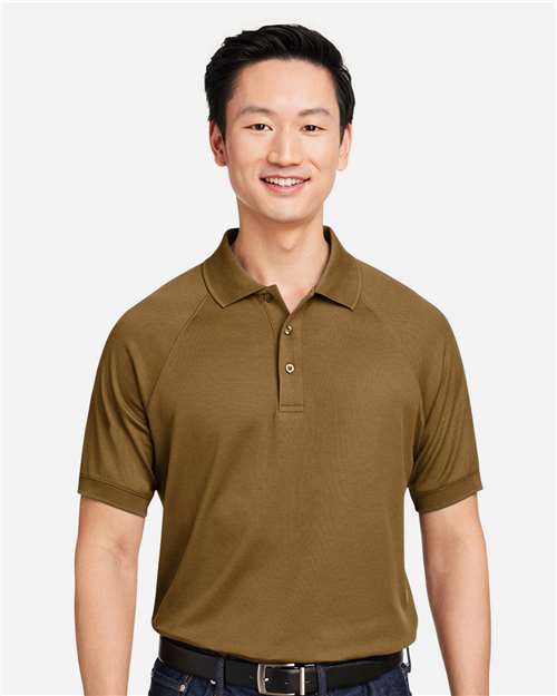Harriton Men's Charge Snag and Soil Protect Polo M208