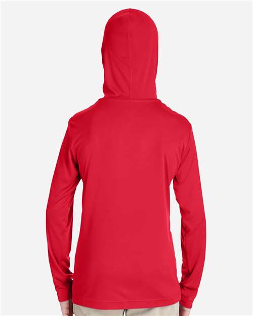 Team 365 Youth Zone Performance Hooded Long Sleeve T-Shirt TT41Y