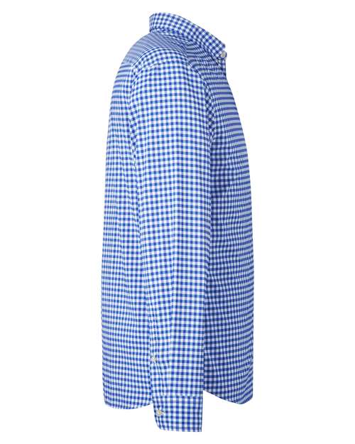 vineyard vines Men's On-The-Go Nylon Gingham Shirt W012060