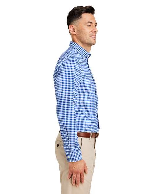 vineyard vines Men's On-The-Go Nylon Gingham Shirt W012060