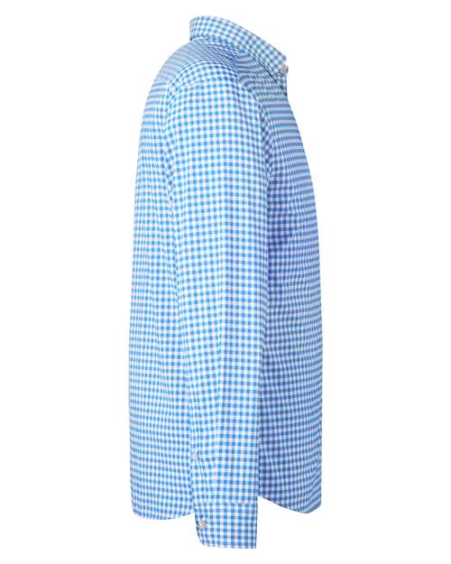 vineyard vines Men's On-The-Go Nylon Gingham Shirt W012060