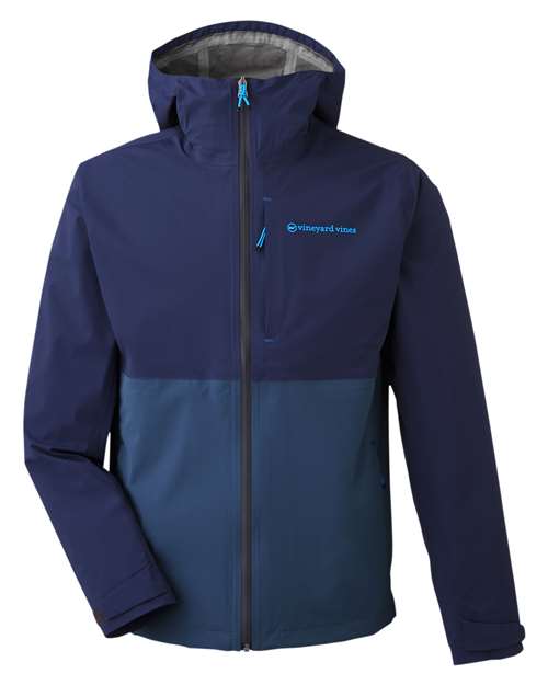 vineyard vines Men's On-The-Go Packable Rain Shell O001647