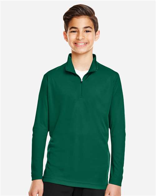 Team 365 Youth Zone Performance Quarter-Zip Pullover TT31Y