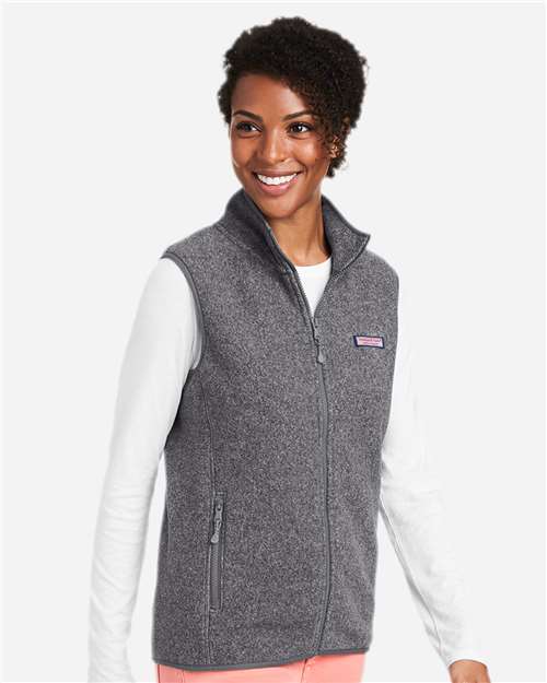 vineyard vines Women's Harbor Fleece Vest O001412