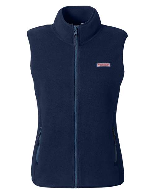 vineyard vines Women's Harbor Fleece Vest O001412