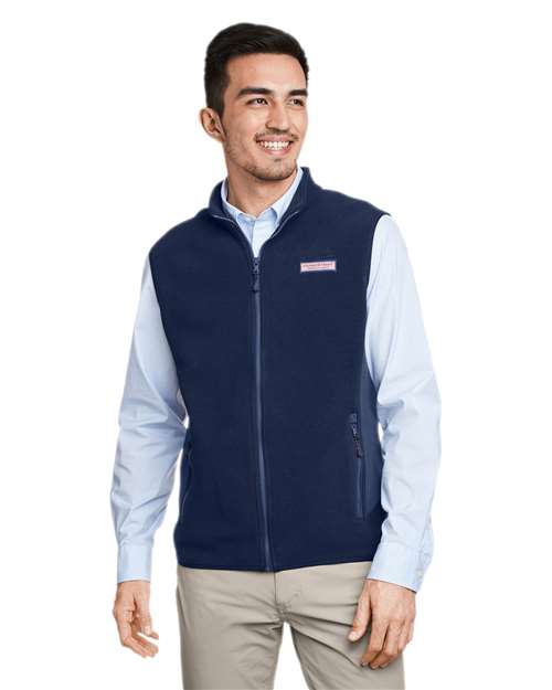 vineyard vines Men's Harbor Fleece Vest O001401