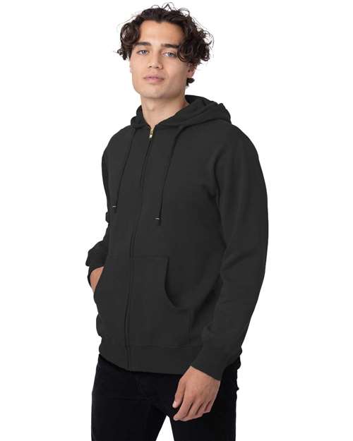 econscious Unisex Heritage Full-Zip Hooded Sweatshirt EC5650