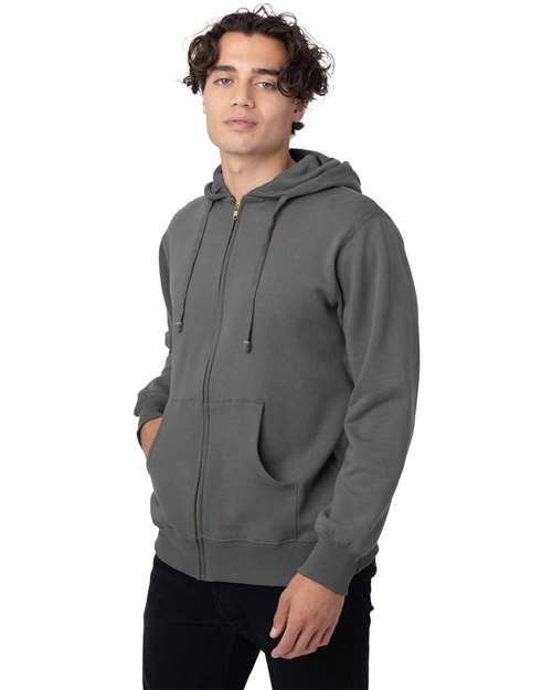 econscious Unisex Heritage Full-Zip Hooded Sweatshirt EC5650