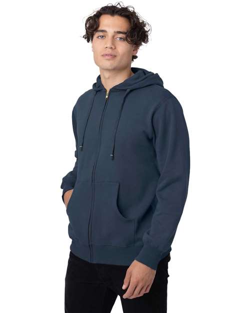 econscious Unisex Heritage Full-Zip Hooded Sweatshirt EC5650