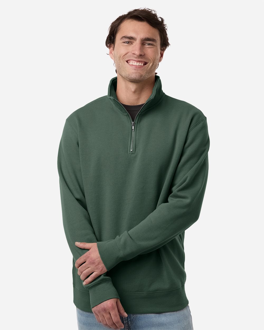 Independent Trading Co. Unisex Midweight Quarter-Zip Pullover SS4600QZ