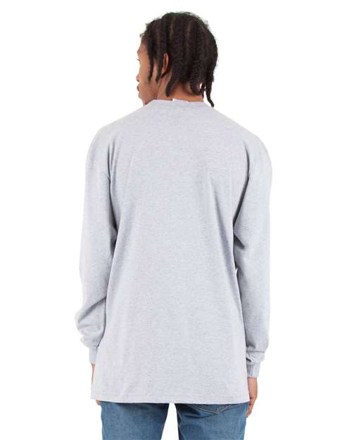 Shaka Wear Unisex Max Heavyweight Long Sleeve Tee SHMHLS