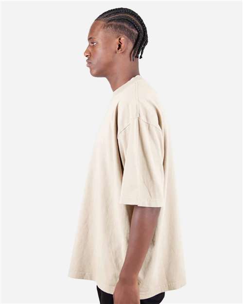 Shaka Wear Unisex Max Heavyweight Garment-Dyed Drop Shoulder Tee SHGDD