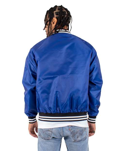 Shaka Wear Unisex Varsity Bomber Jacket SHVBJ