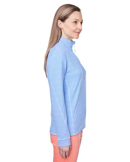 vineyard vines Women's Microstripe Sankaty Half-Zip Pullover K002521