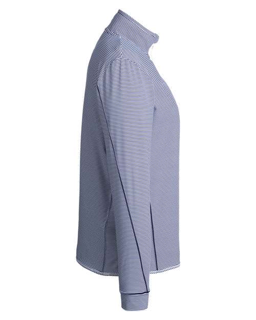 vineyard vines Women's Microstripe Sankaty Half-Zip Pullover K002521