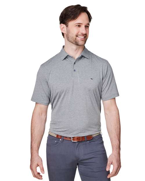 vineyard vines Men's Bradley Stripe Sankaty Polo G012426
