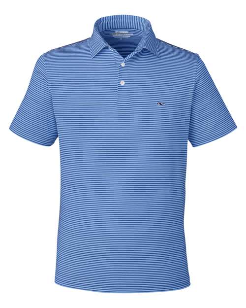 vineyard vines Men's Bradley Stripe Sankaty Polo G012426