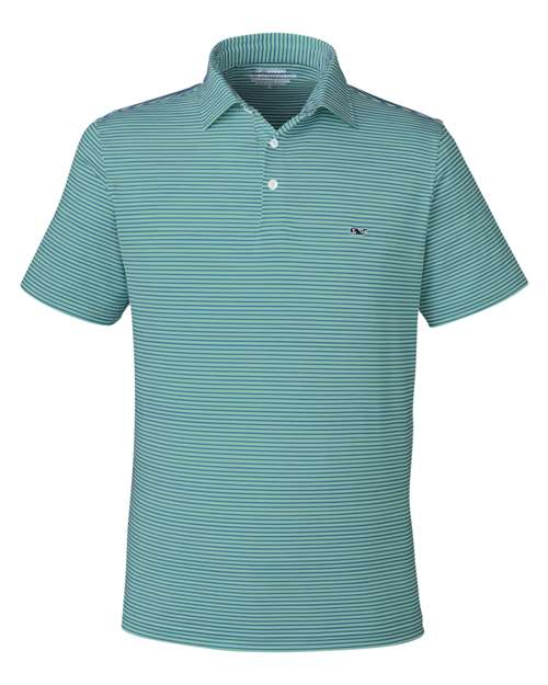 vineyard vines Men's Bradley Stripe Sankaty Polo G012426