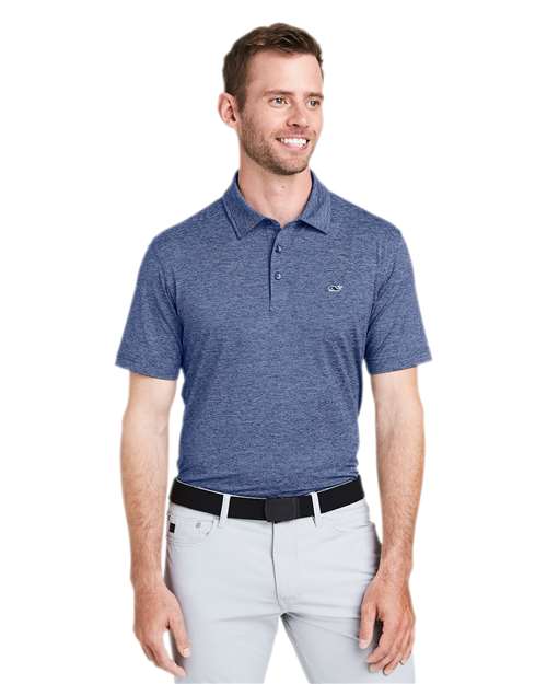 vineyard vines Men's Destin Stripe Sankaty Polo G011146