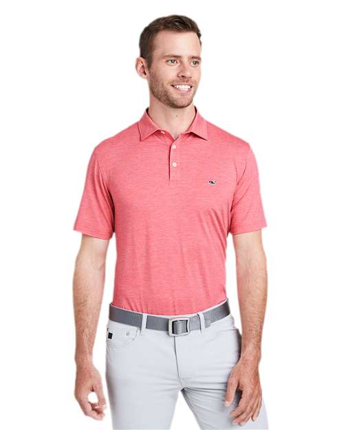 vineyard vines Men's Destin Stripe Sankaty Polo G011146
